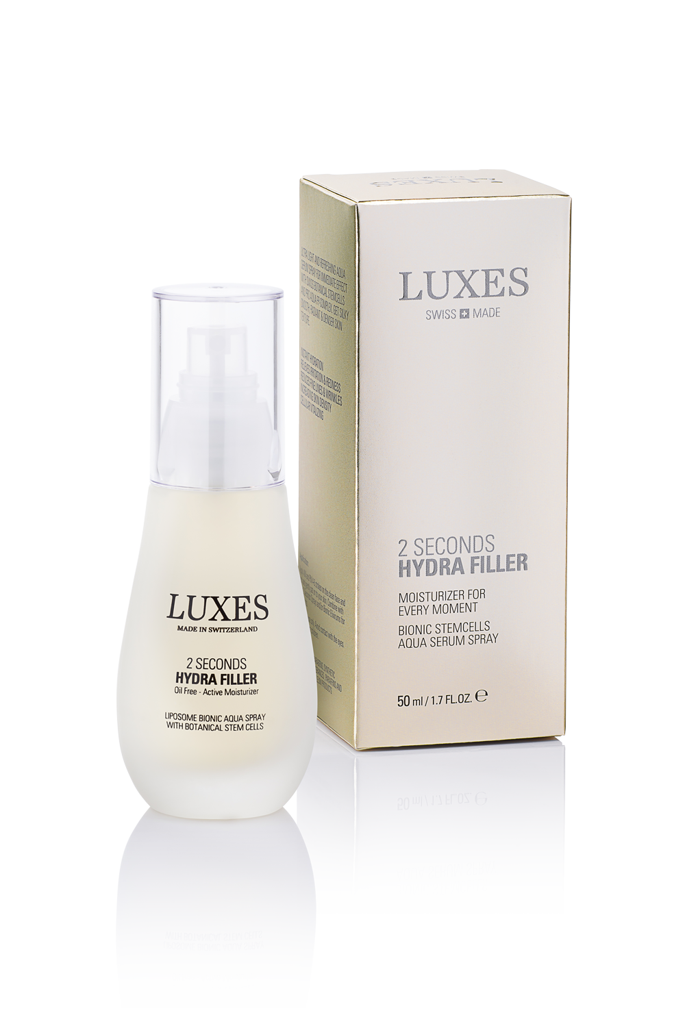 2 SECONDS HYDRA FILLER Spray – Luxes.Swiss